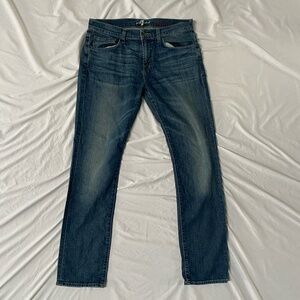 7 For All Mankind Straight leg Jeans size 33